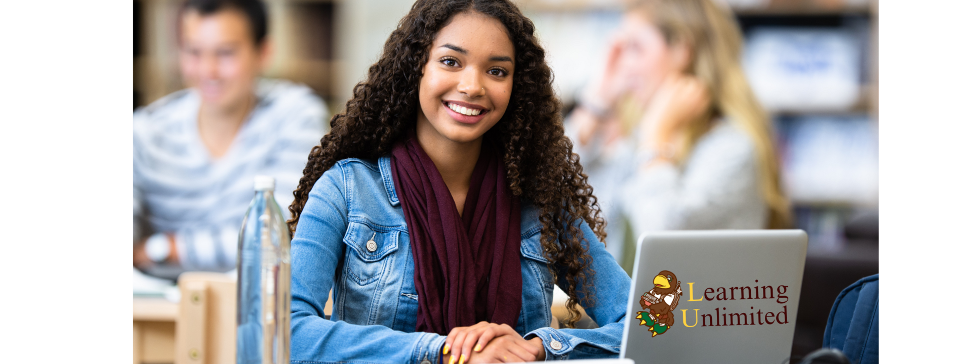 woman sitting at laptop